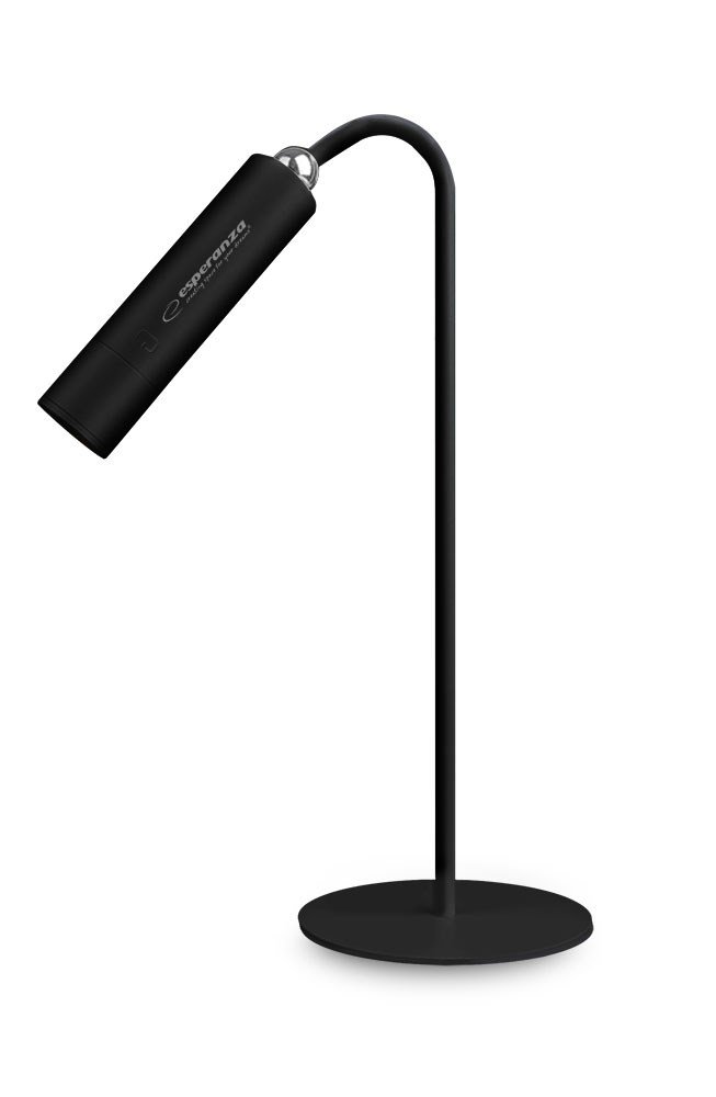 Esperanza ELD118K LED stalinė lempa 3in1 Juoda