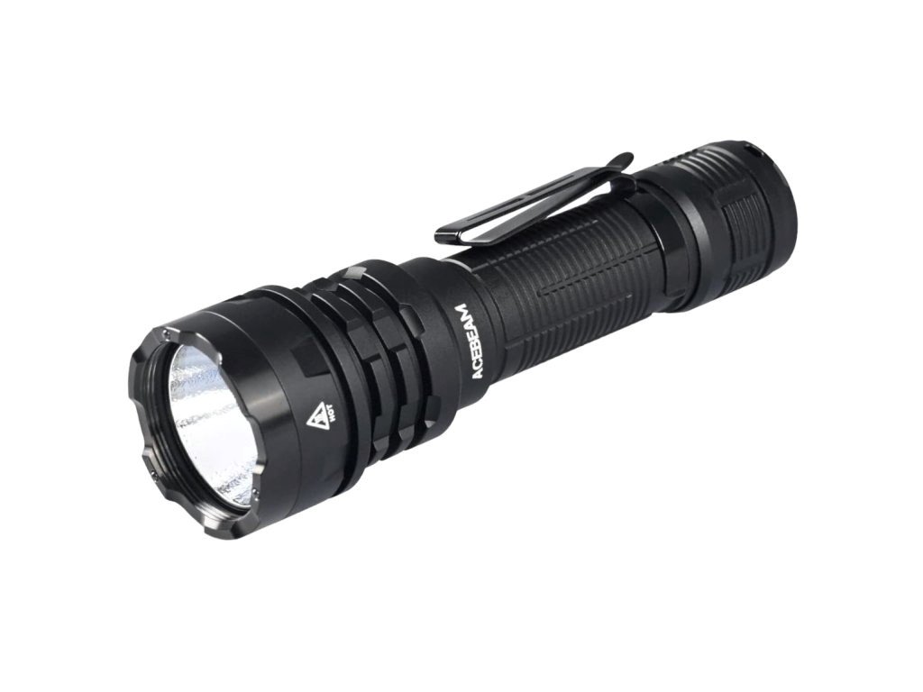 „AceBeam P17“ juodas žibintuvėlis