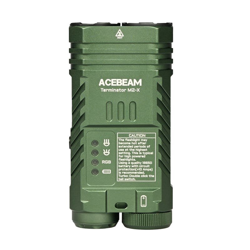 AceBeam M2-X Green žibintuvėlis