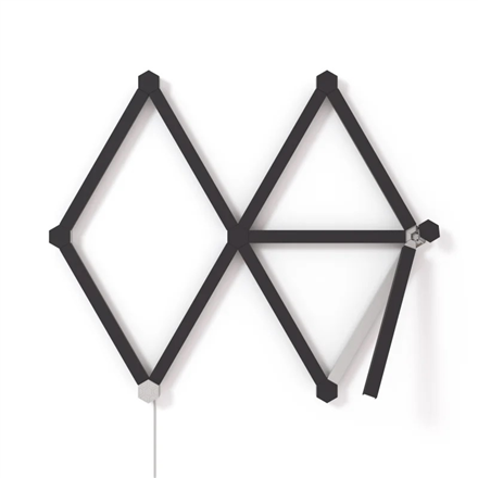 Nanoleaf | Lines Skin Black Matte 9pcs|NL59-0001BM-9PK