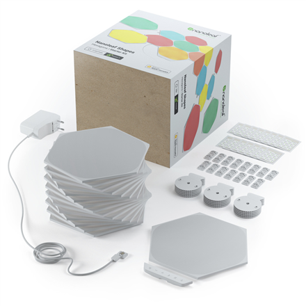 Nanoleaf|Shapes Hexagons Smarter Kit (15 panels)|16M+|NL42-6002HX-15PK