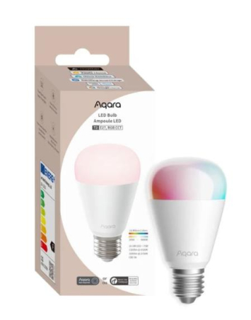 Smart Light Bulb|AQARA|Power consumption 10.5 Watts|Luminous flux 950 Lumen|9000 K|Bluetooth/ZigBee|LB-L02D|LB-L02D