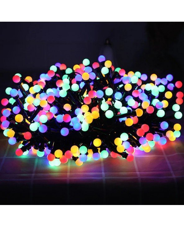 Vandeniui atspari LED girliandos Lights 8 režimai Kalėdų sodo girliandos šviesa vidaus lauko