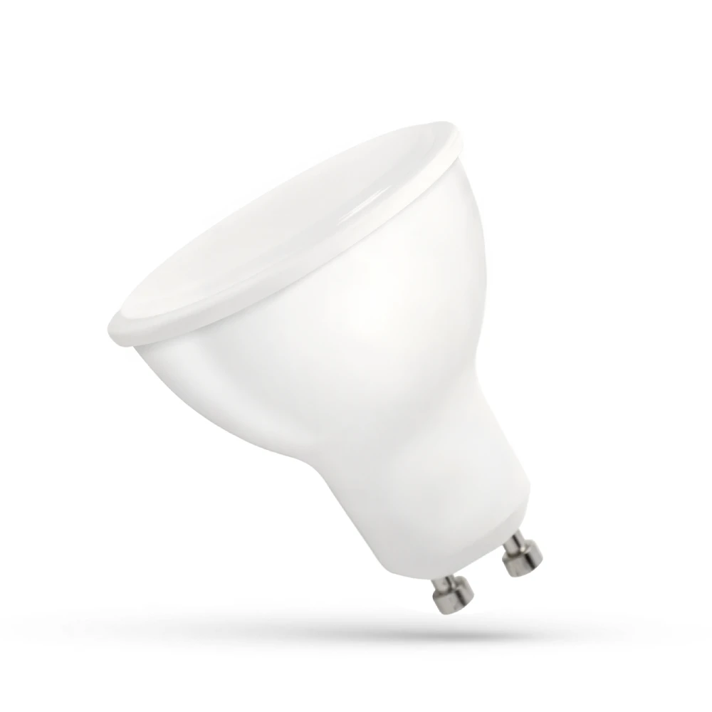 9W GU10 LED lemputė 6000K, šaltai balta