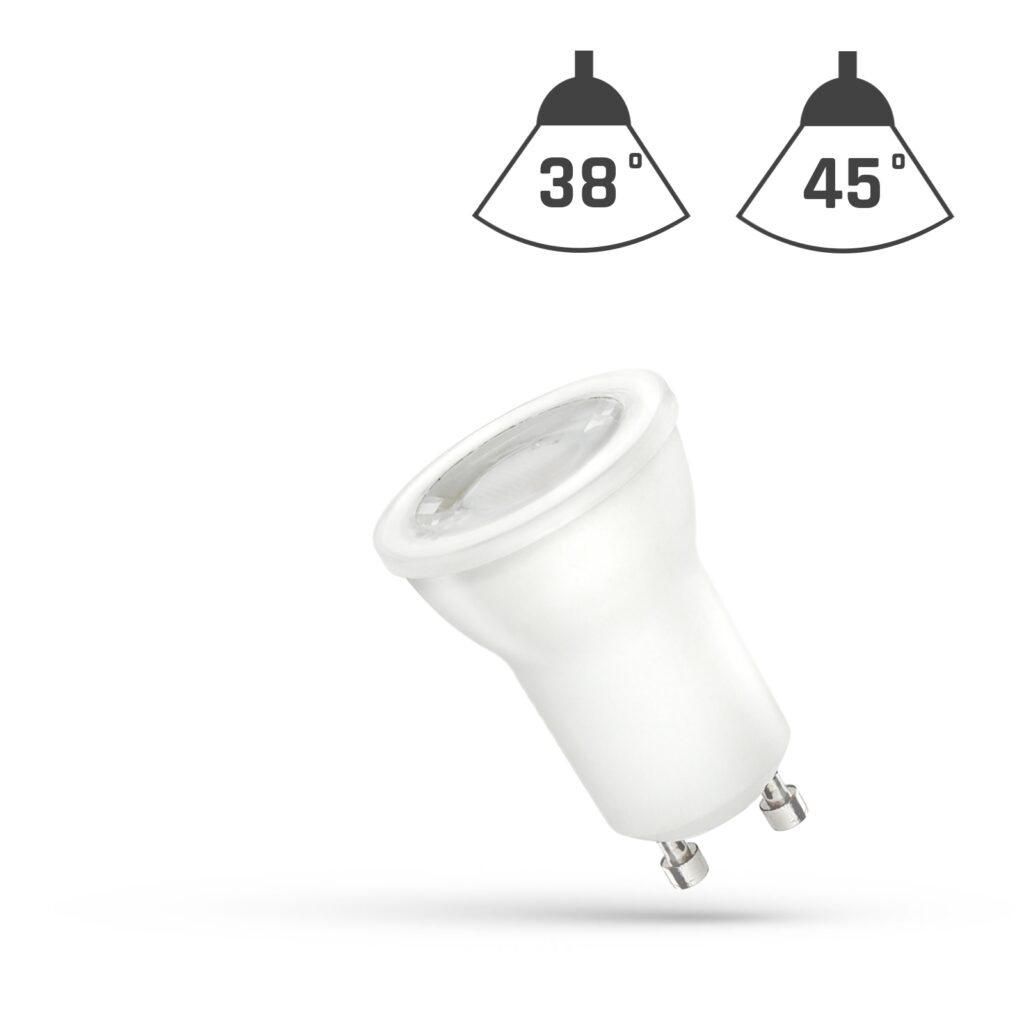 4W GU10 MR11 LED lemputė