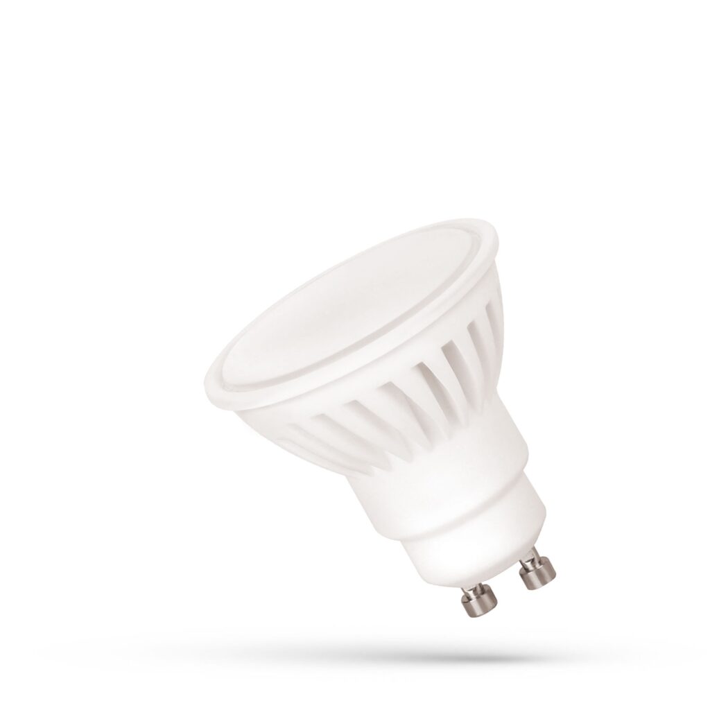 10W GU10 PREMIUM LED lemputė 6000K, šaltai balta