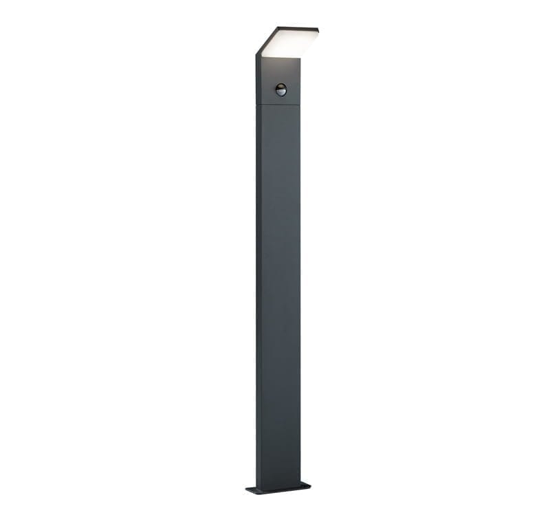 Pastatomas LED lauko šviestuvas Pearl Sensor 100 Antracitas