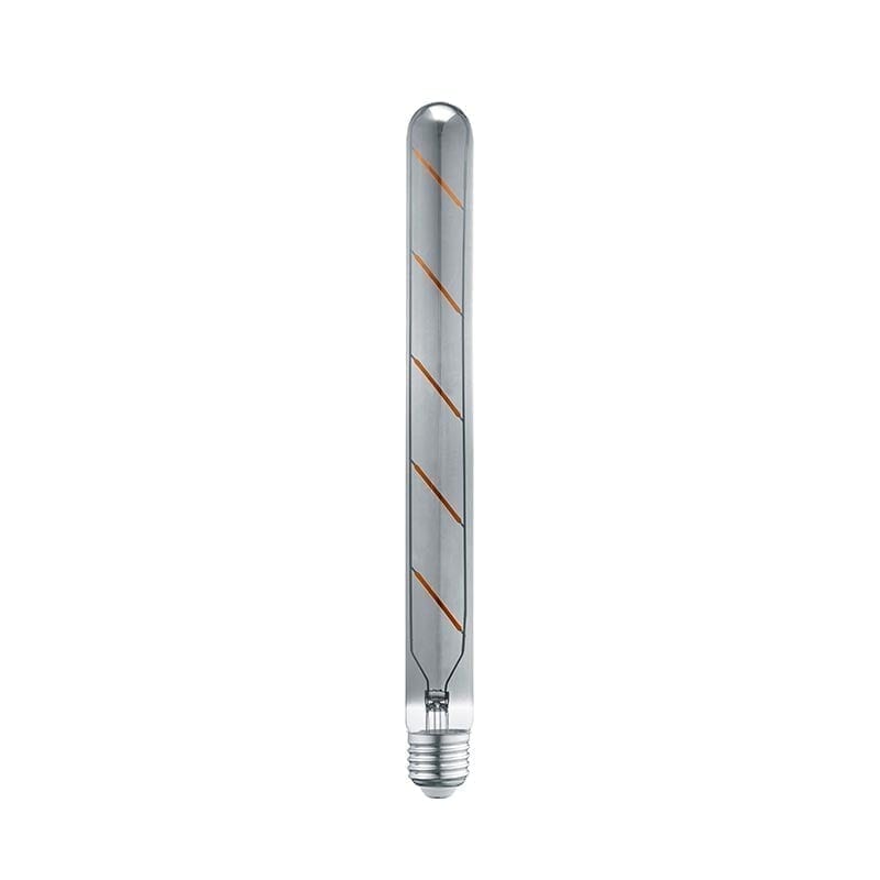 4W E27 LED Lemputė Tube Grey