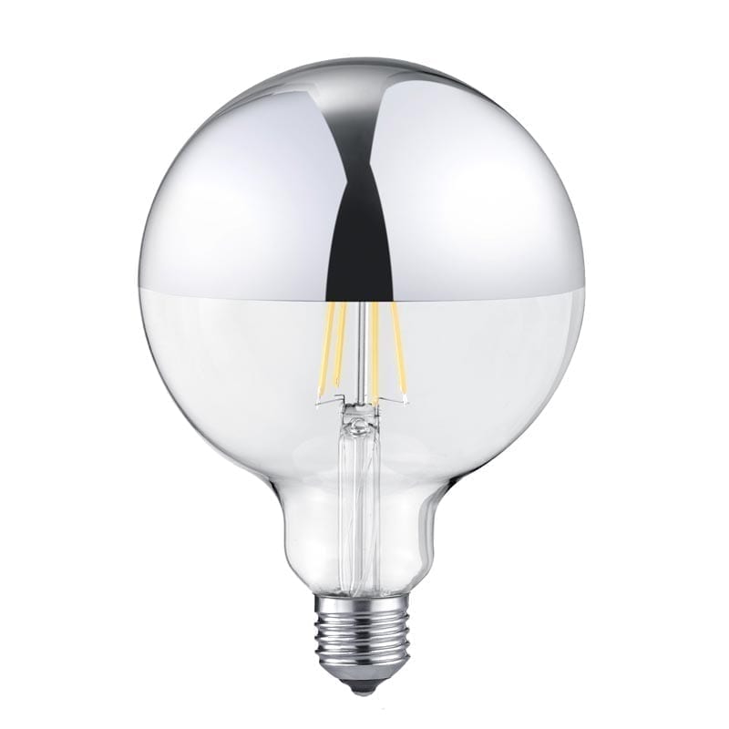 7W 2700K E27 LED lemputė Cupola Chromas