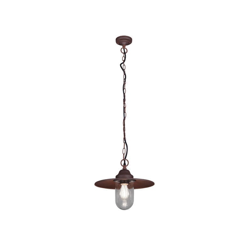 Pakabinamas lauko šviestuvas Brenta Rusty