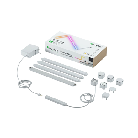 Nanoleaf|Lines Squared Starter Kit (4 panels)|NL59K02-4SN00
