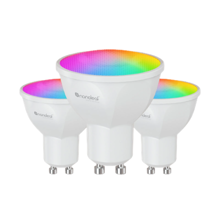 Essentials Smart GU10 Bulb Matter 5W 400Lm RGBCW, 3pcs pack | GU10 | 5 W | RGBCW | Bluetooth, Thread|NF080B02-3GU10