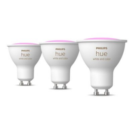 Philips Hue Smart Spotlight, 3pcs pack | GU10 | 4.2 W | White and colour light|8720169229877