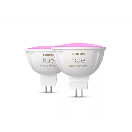 Philips Hue WCA 6.3W 12V MR16, 2pcs | GU5.3|8719514491649