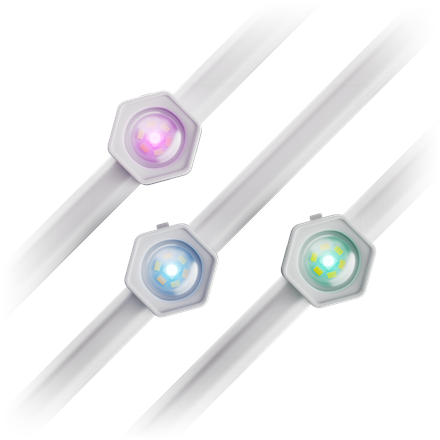 Nanoleaf Smart Multicolor Permanent Outdoor Lights Expansion Pack, 5m|N7401E00-5POL