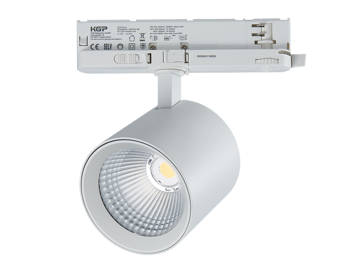 Šiestuvas bėgeliui LUMICANTO 12-42W CCT 36/60° baltas