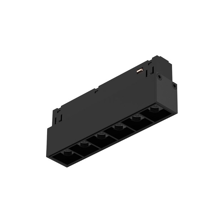 LED šviestuvas magnetiniui bėgeliui 6W, neutraliai balta 4000K, siauro kampo, 370lm, 11cm