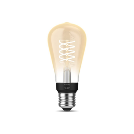 Hue W 7.2W Filament ST64 E27 | E27 | 7 W | Soft white 2100K | Bluetooth and Zigbee|8719514342989