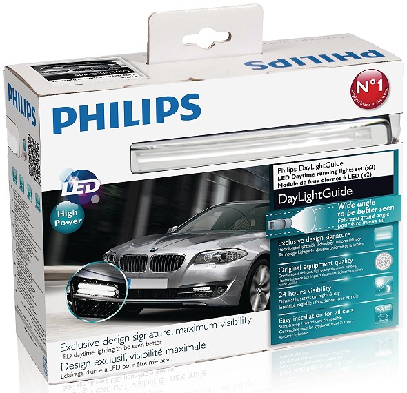 LED Dienos žibintai Philips DaylightGuide 12825