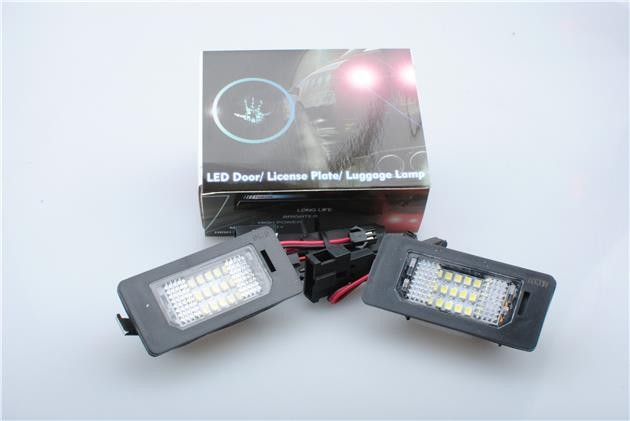 LED numerio apšvietimas  Audi Q5, A4, VW Tiguan, Passat