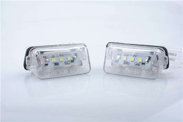 LED numerio apšvietimas Peugeot, Citroen
