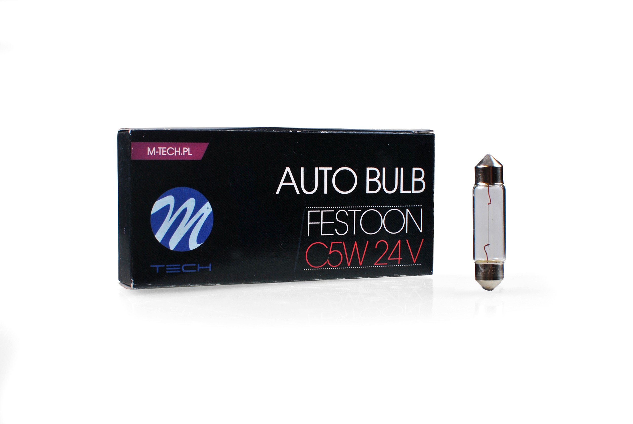 Lemputė C5W T11x41 SV8.5 24V/5W