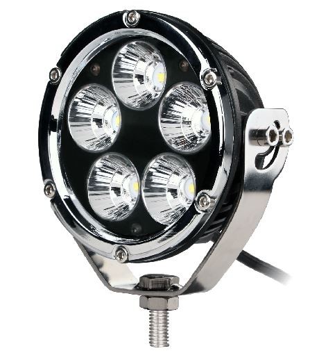 LED papildomas žibintas Chrome, CREE 50W 5" Spot