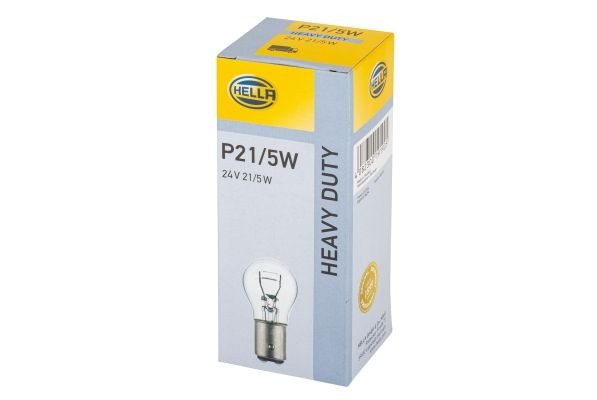 Lemputė Hella P21/5W, BAY15d, 24V, 21/5W