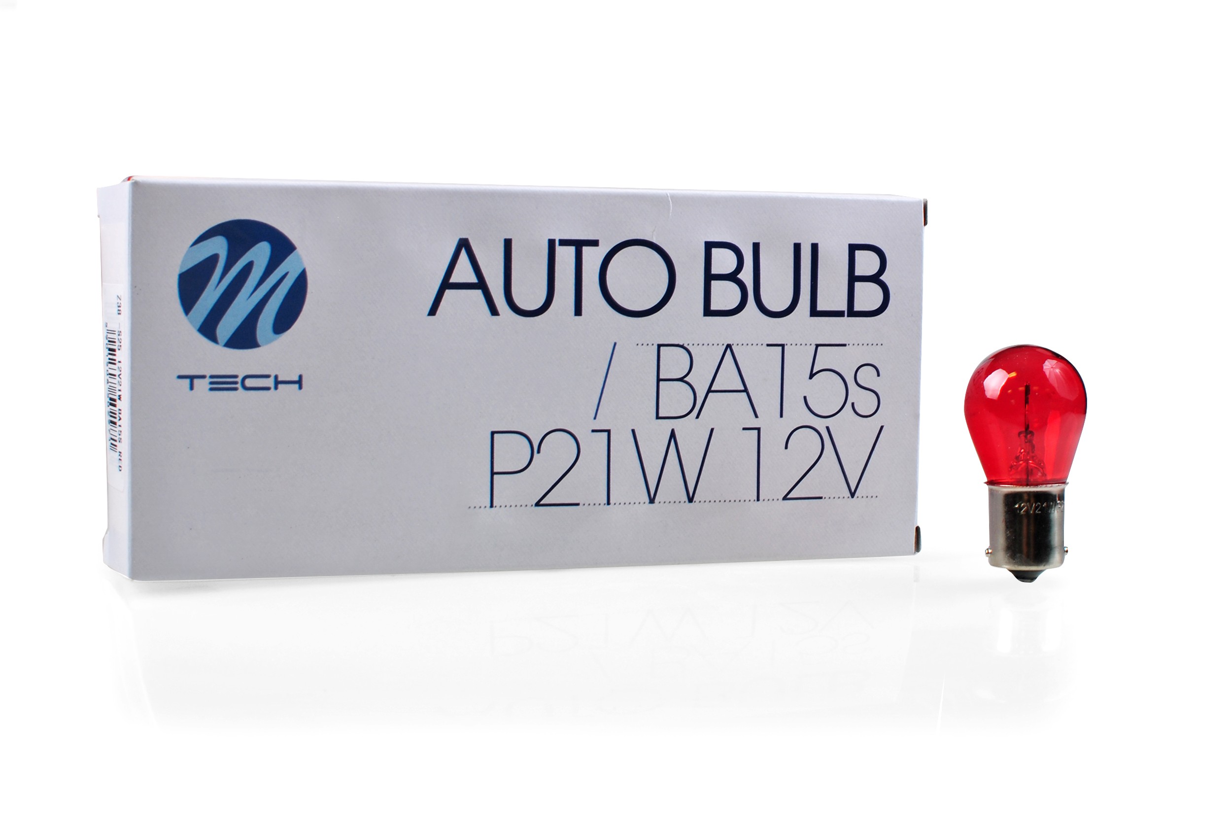 Halogeninė lemputė BA15s S25 12V/21W RED