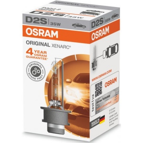 Ksenoninė lemputė Osram D2S Original | 4 metai garantija | 66240