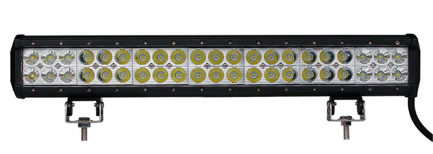 Žibintas LIGHT BAR - Double Row - Bottom Bracket, 126W