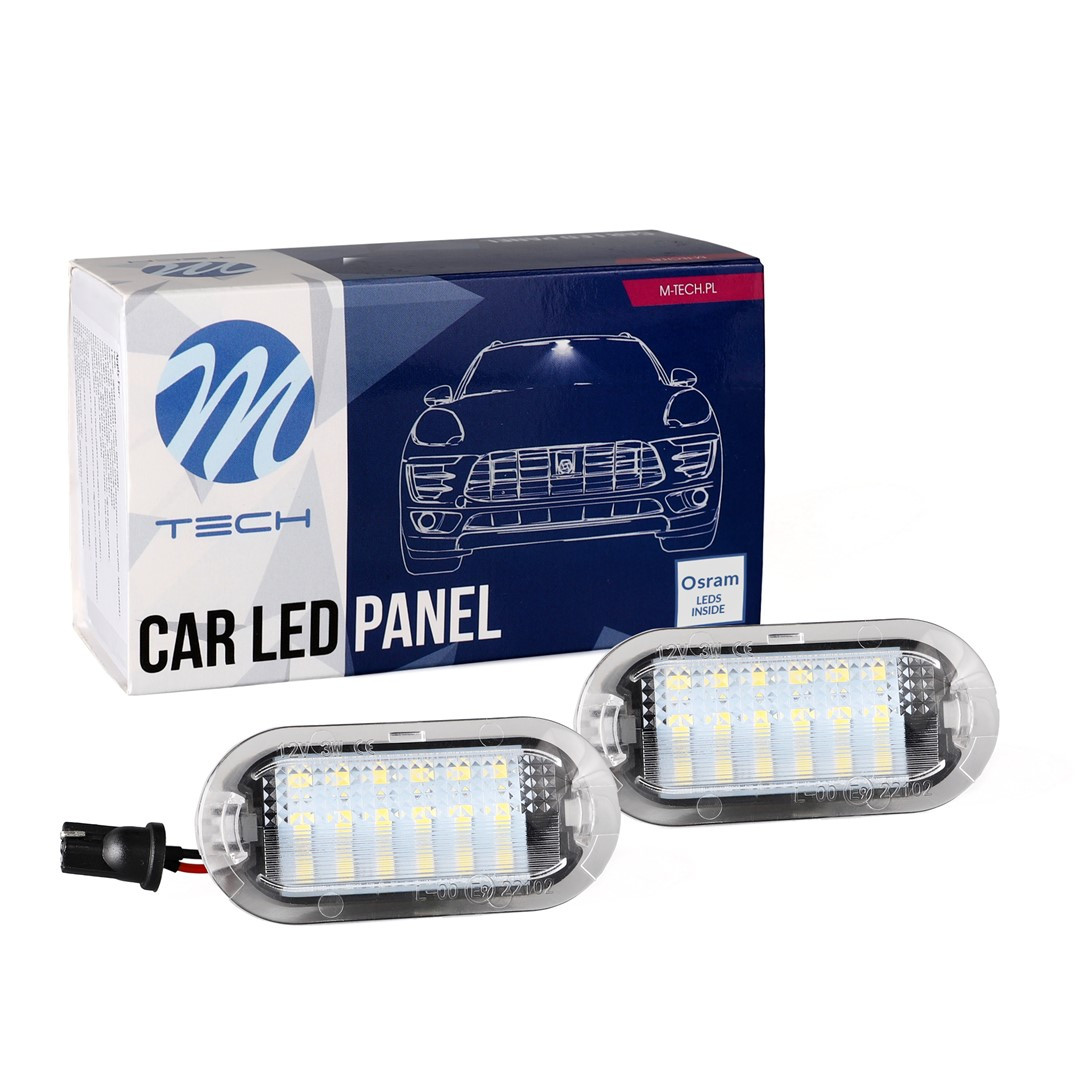 LED durų apšvietimas VW GOLF4 I Skoda Octavia
