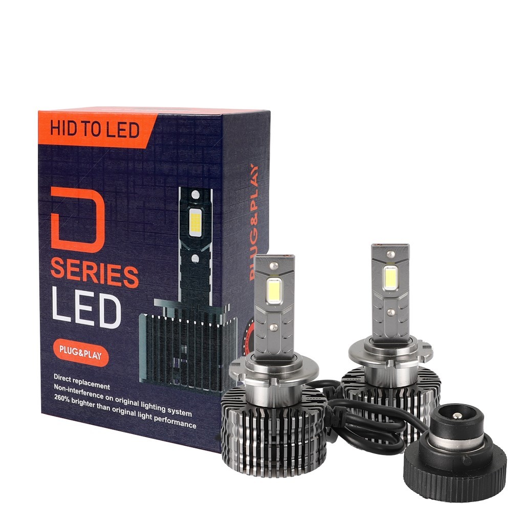 D2S LED lemputės 2vnt. 7000lm CANBUS