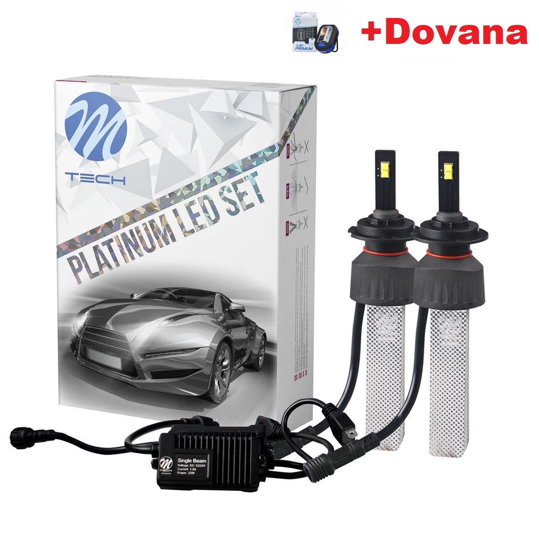 H7 LED lemputės Platinum  I Osram inside I LSO7 12V 24V