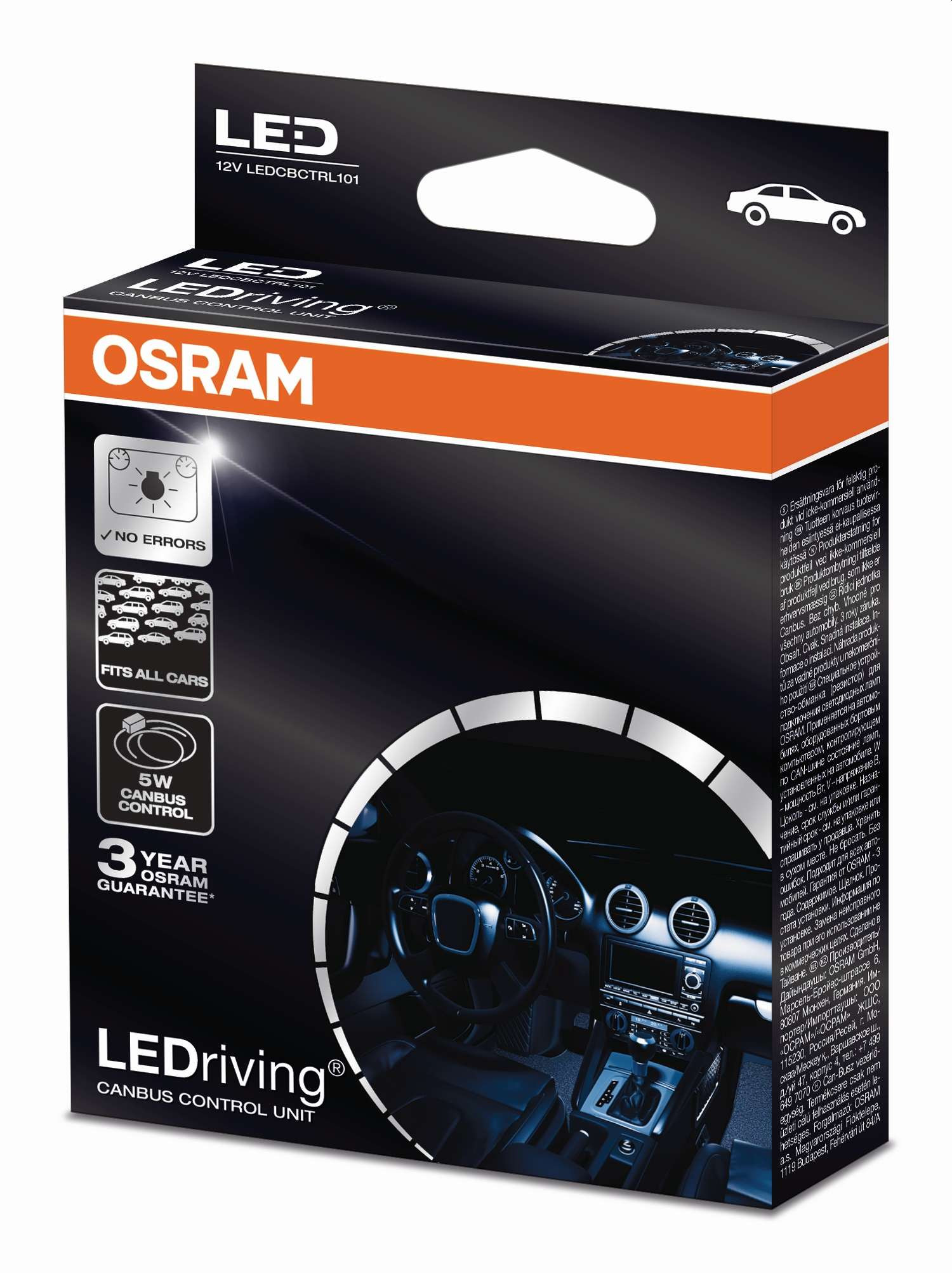 LEDriving® Canbus varžos blokelis (5W) OSRAM | LEDCBCTRL101