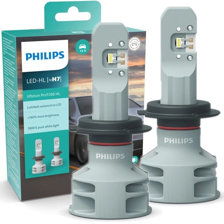 LED lemputės H7 12/24V 15W Ultinon Pro5100 HL | Philips