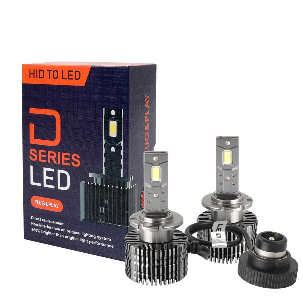LED  lemputės  D4S 6000K  2vnt. 7000lm +260%