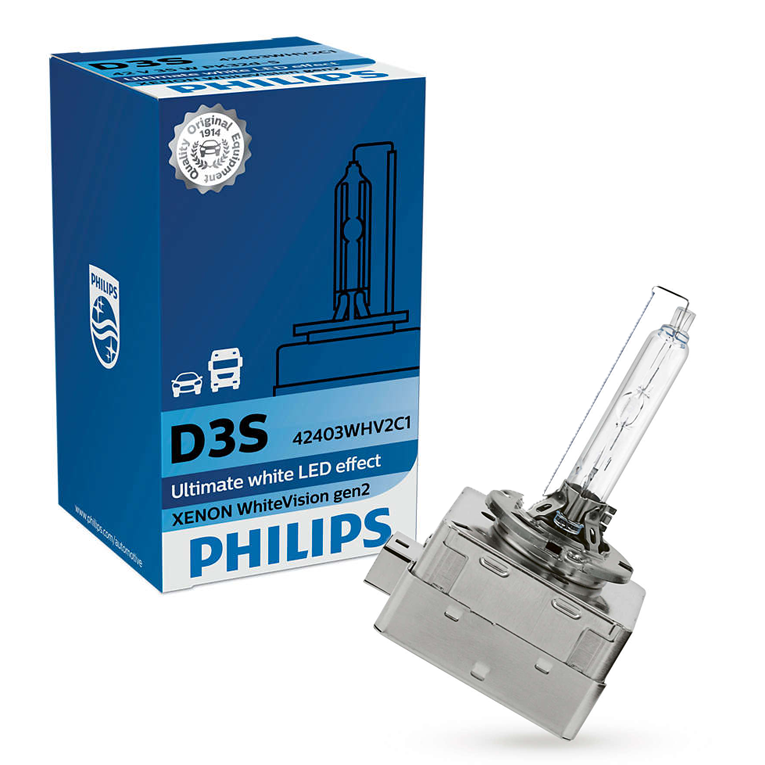 Lemputė PHILIPS D3S WhiteVision gen2  (42403WHV2C1)