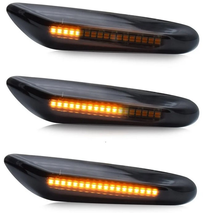LED dinaminis posūkis BMW E90 E92