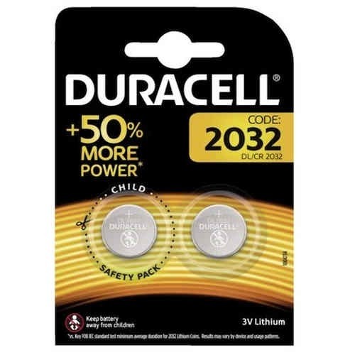 DURACELL DL2032 LIZDINĖ PLOKŠTELĖ 2VNT.