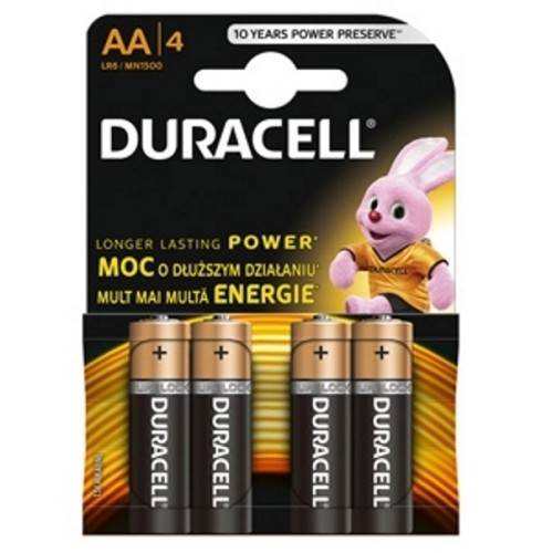 Duracell MN 1500 Basic AA (LR6) lizdinė pakuotė 4vnt.