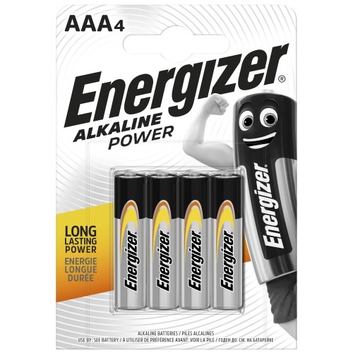 "Energizer LR03-4BB Alkaline Power AAA (LR03) BLISTER PACK 4PCS.