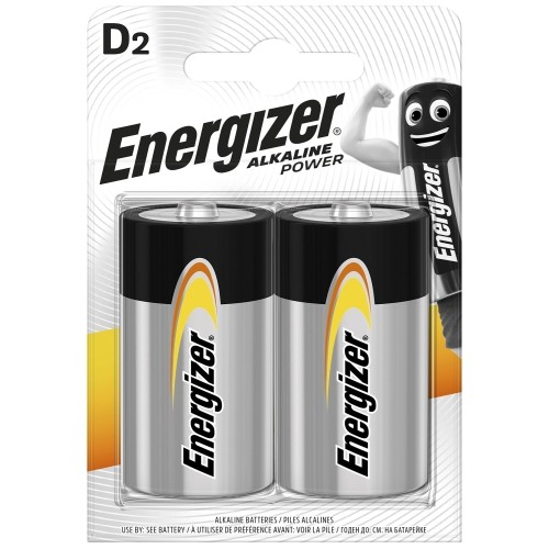 Energizer LR20-2BB šarminės maitinimo baterijos D (LR20) BLIZERINIS PAKETAS 2 vnt.