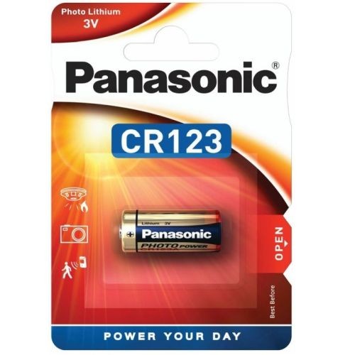 "Panasonic" CR 123 BLISTER PACK 1PSC