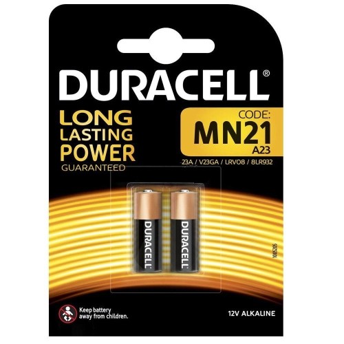 "Duracell MN 21" (LR23) lizdinė plokštelė 2vnt.