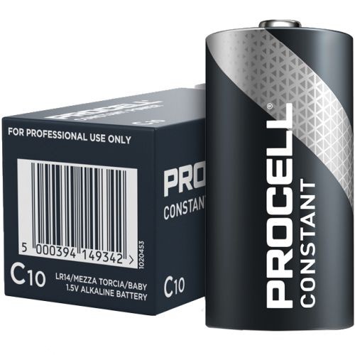 Duracell MN 1400 PROCELL pastoviosios C (LR14) MINIMALUS užsakymas 10 vnt.