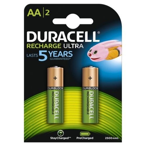 "Duracell" iš anksto įkrautos HR6 2500MAH ALWAYS READY baterijos 2vnt.