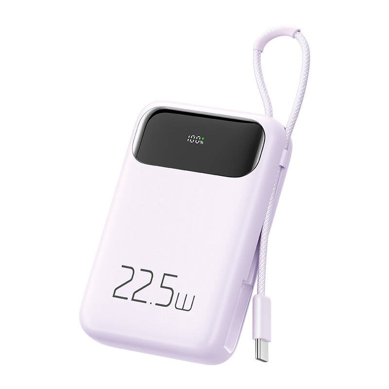 "Mcdodo" maitinimo bankas MC-3245 10000mAh, 22,5W, iki C (violetinės spalvos)