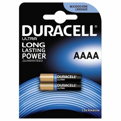 DURACELL MX 2500 ULTRA POWER AAAA (LR61) LIZDINĖ PLOKŠTELĖ 2VNT.