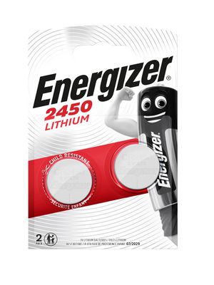 Elementai ENERGIZER Lithium, CR2450, ličio, 2 vnt